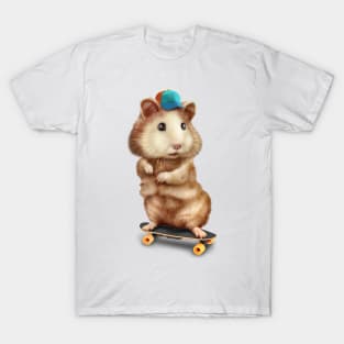 HAMSTER SKATEBOARDING T-Shirt